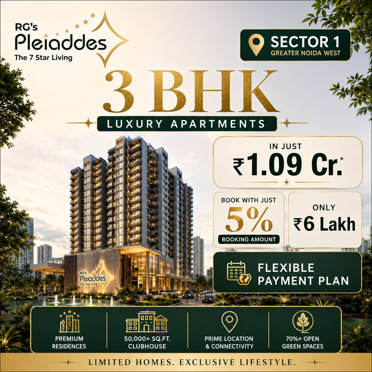 RG Pleiaddes Residences Overview